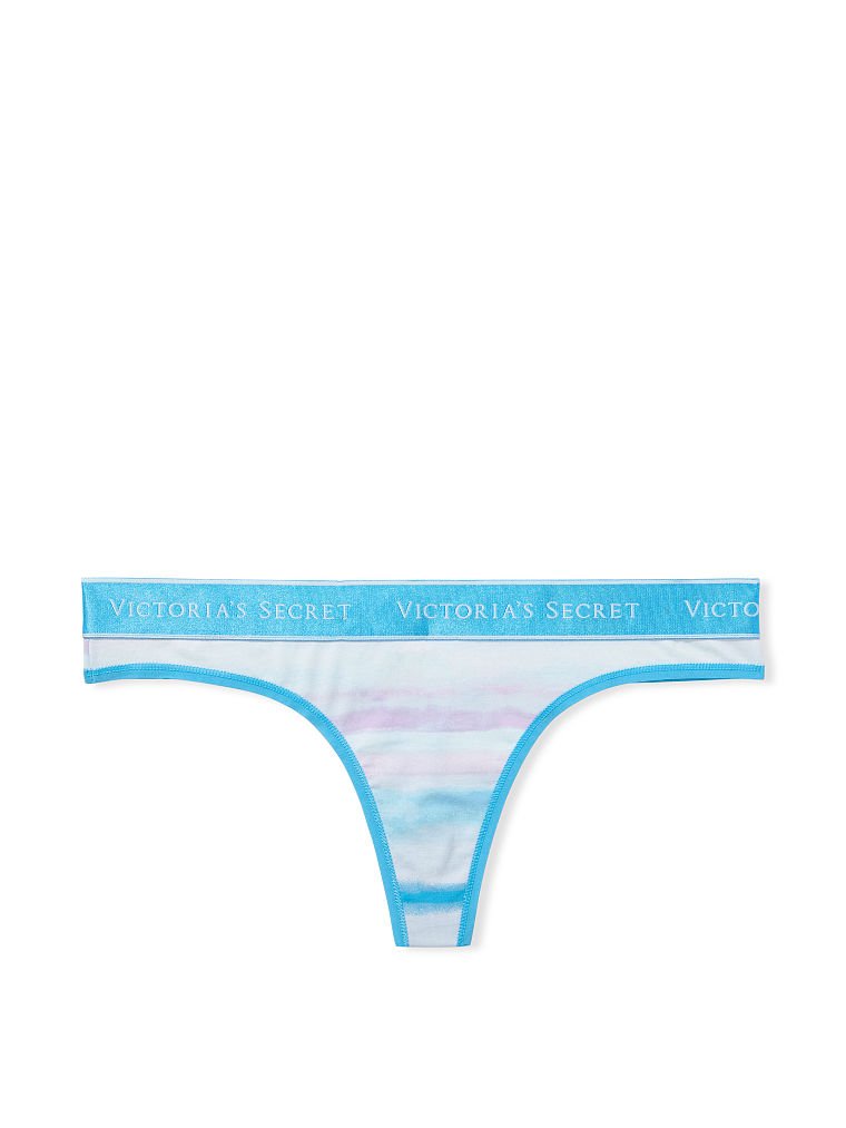 Tanga In Cotone Con Logo, Description, large