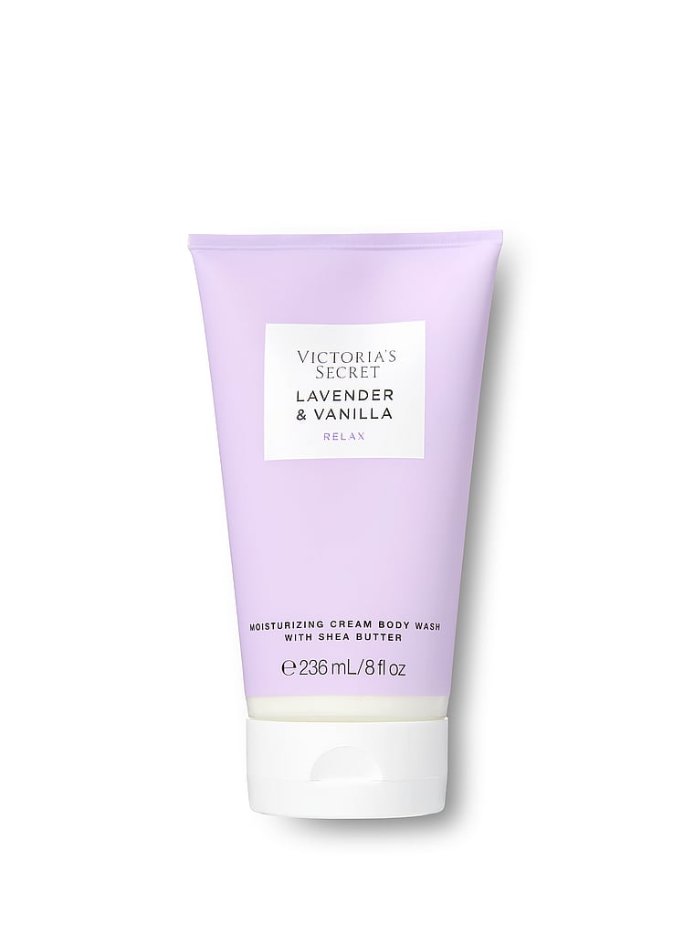 Natural Beauty Cream Body Wash, Lavender & Vanilla, large