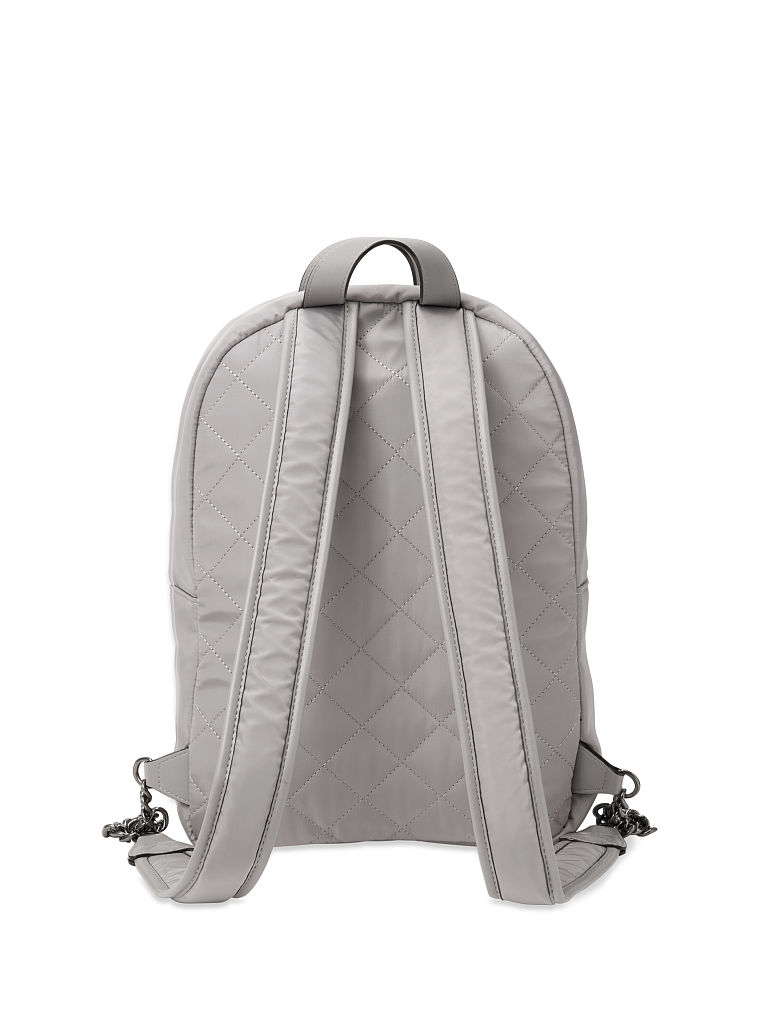 Zaino Con Borchie, Gray/Silver, large