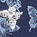 Noir Navy Butterflies
