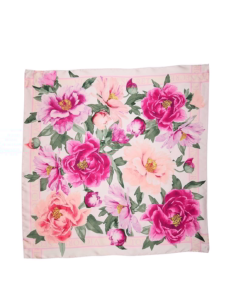 Foulard In Raso, Bombshell Floral, large
