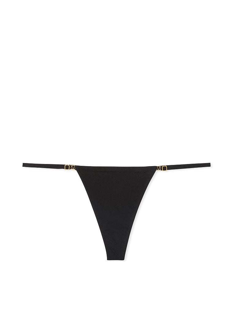 Tanga Con Fianchetti Regolabili, Black, large