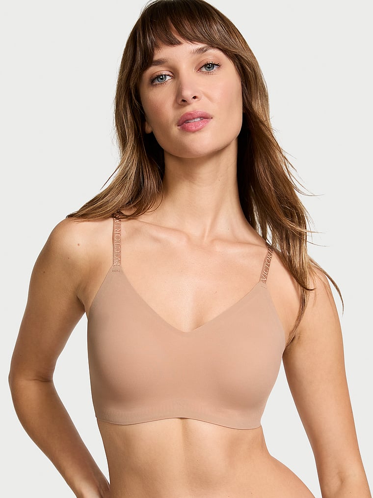 Reggiseno Comfort Leggermente Imbottito E Senza Ferretto, Praline, large