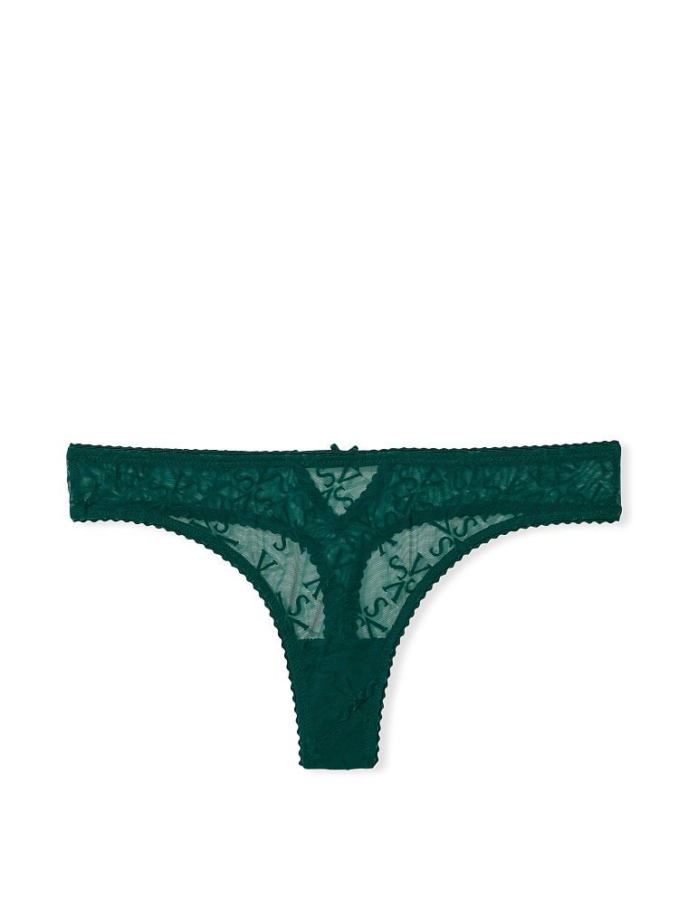 Tanga In Mesh Con Logo, Description, large