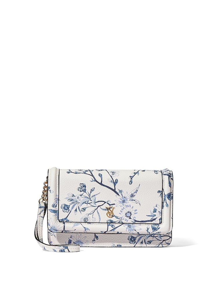 Pochette Da Polso Per Il Cellulare, Blue Floral, large