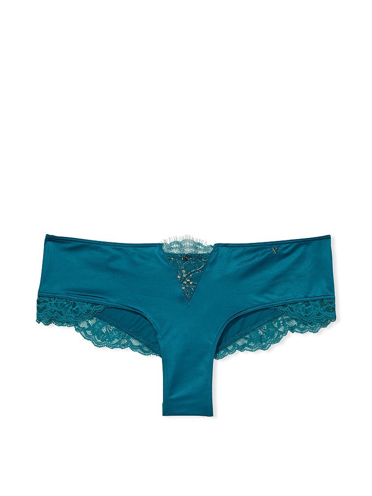 Lace Insert Cheeky Panty, , large