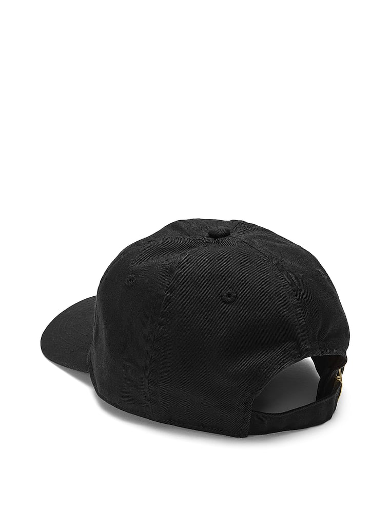 Victoria's Secret Backstage Baseball Hat, Black, large