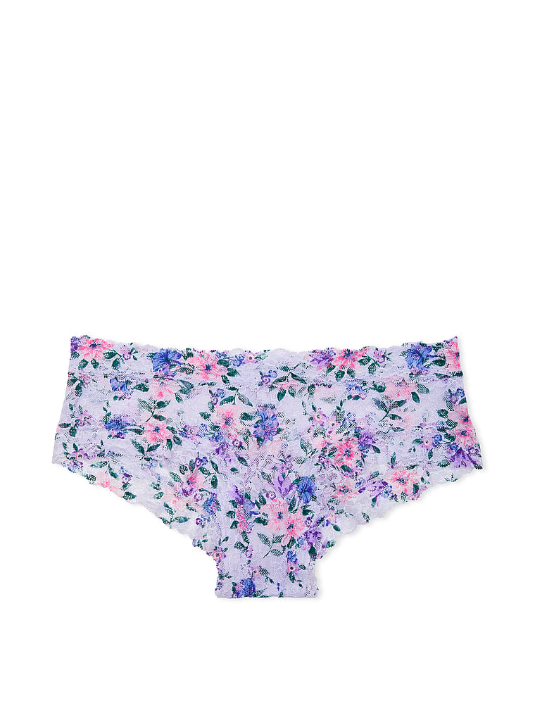 Slip Sgambato In Pizzo, Lucky Lilac Lillies, large