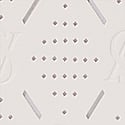 White Perforated