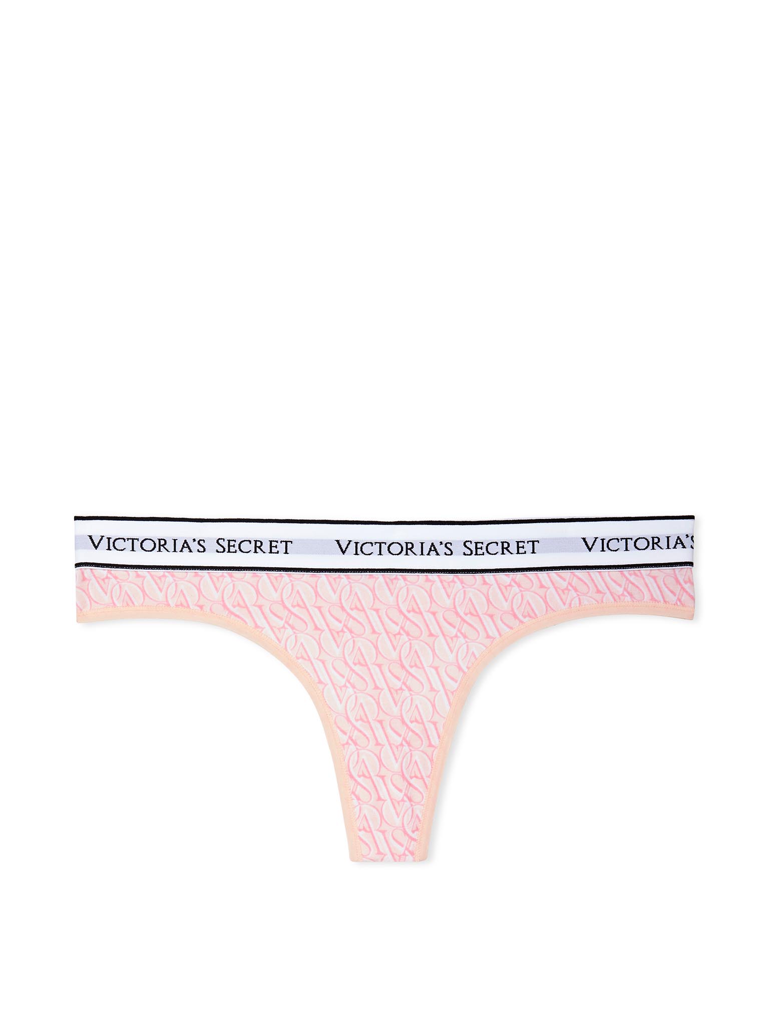 Tanga In Cotone Con Logo, Purest Pink Geo Logo, large