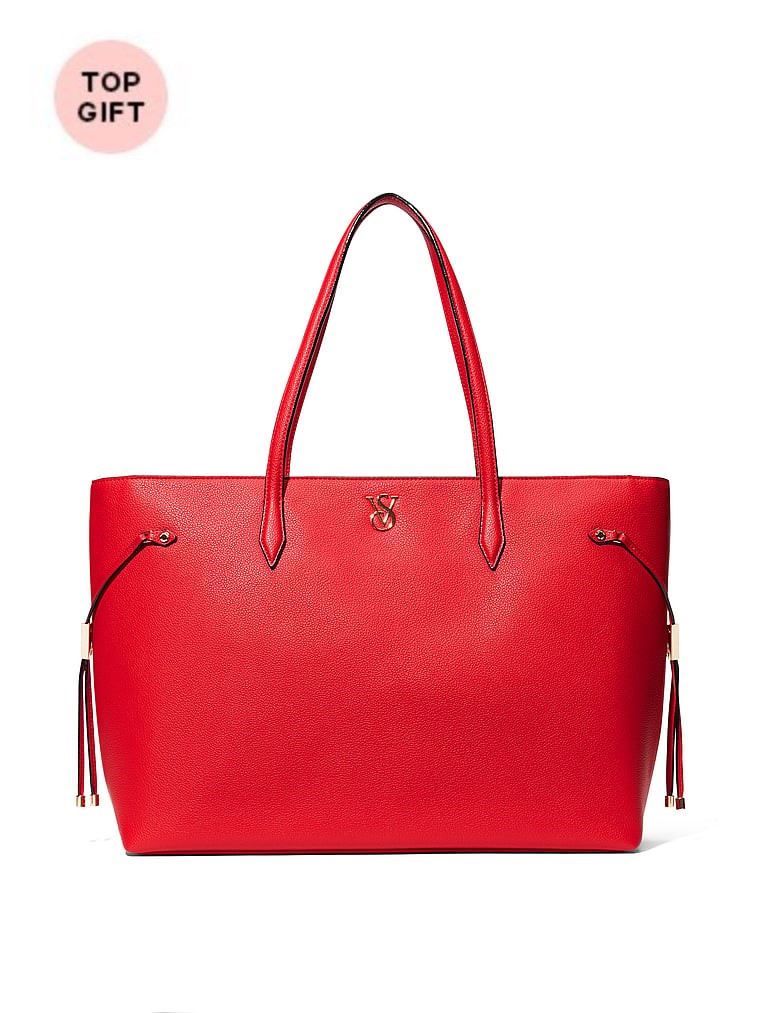 Borsa A Spalla Grande, Red, large
