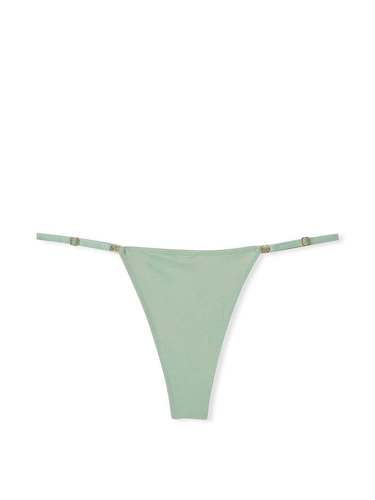 Tanga Con Fianchetti Regolabili, Seasalt Green, large