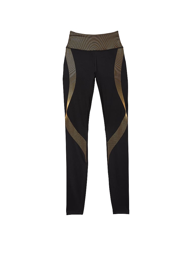 Novità! Leggings Vs Essential Con Tasca E Dettagli Luminosi, Black Gold, large