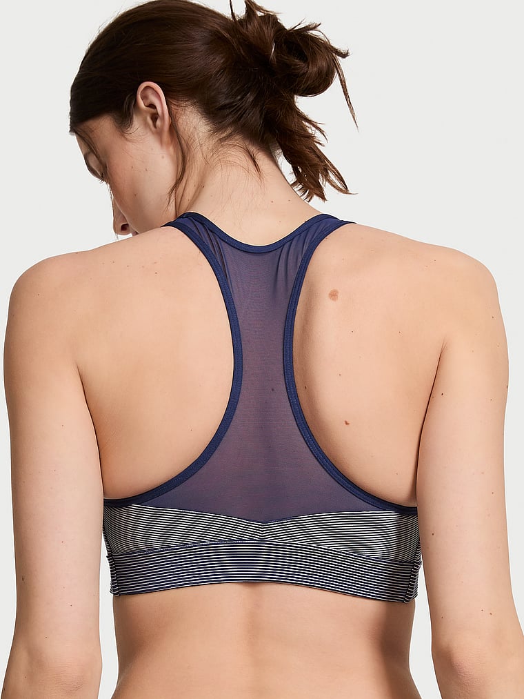 Novità! Reggiseno Sportivo Player Con Dettagli Luminosi, Blue, large