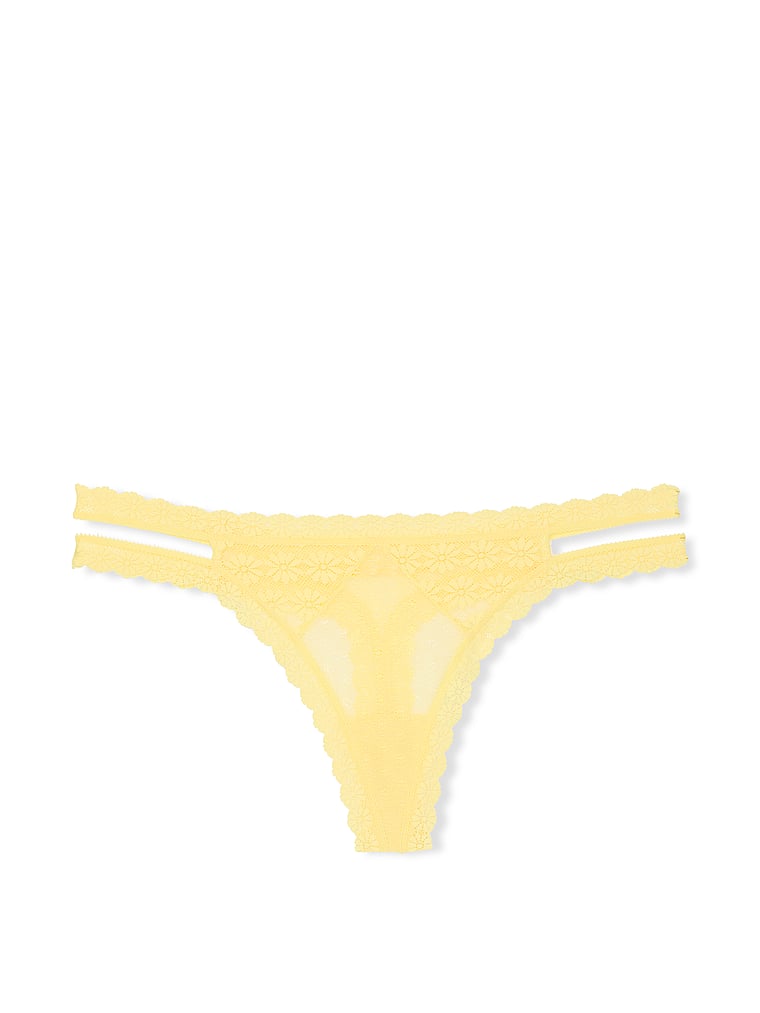 Tanga In Pizzo Con Margherite, Yellow Tulip, large