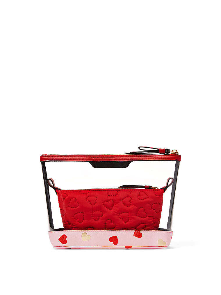 Coppia Di Trousse Am/pm, Lipstick Red Mini Heart, large