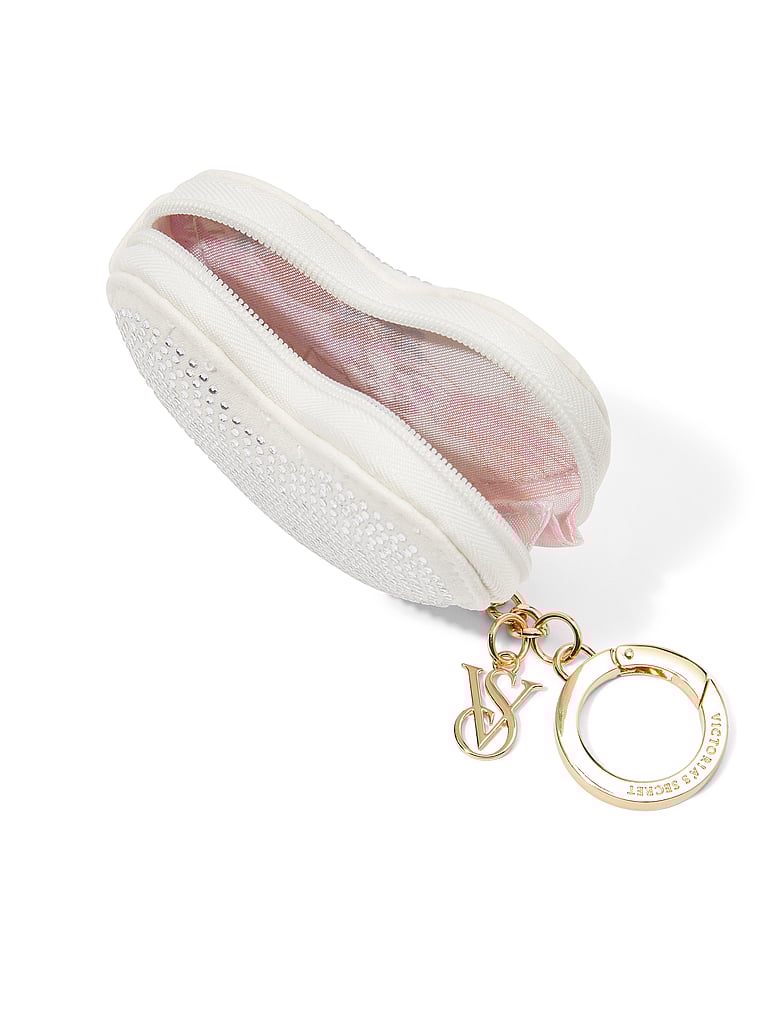 Portachiavi Con Portamonete A Forma Di Cuore, Bridal, large