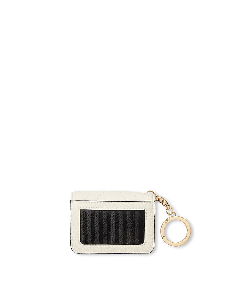 Porta Carte-portachiavi Con Patta, Biscotti Stud, large