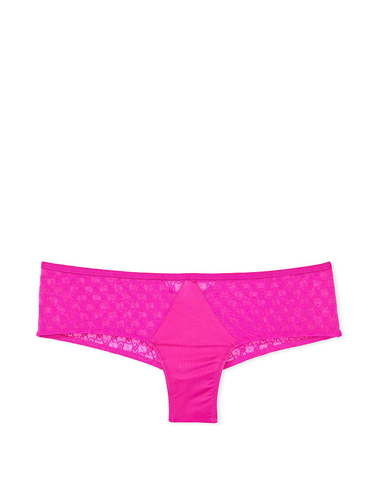 Slip Sgambato In Pizzo Icon By Victoria’s Secret, Fuchsia Frenzy, large