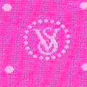 Neon Pink Logo Dots