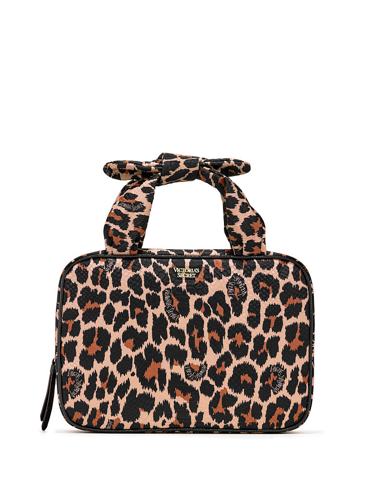 Leopard Mix Jetsetter Travel Case, , large