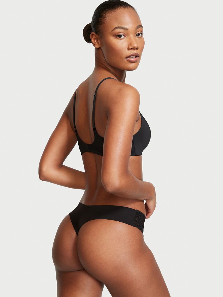 Tanga Invisibile In Pizzo Floreale, Description, large