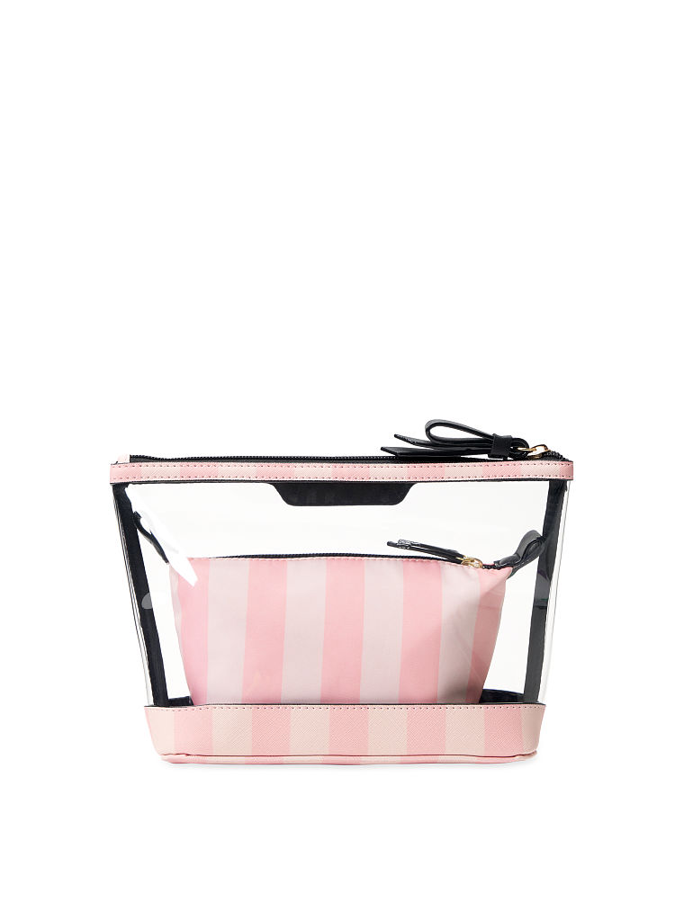 Coppia Di Trousse Am/pm, Signature Stripe, large