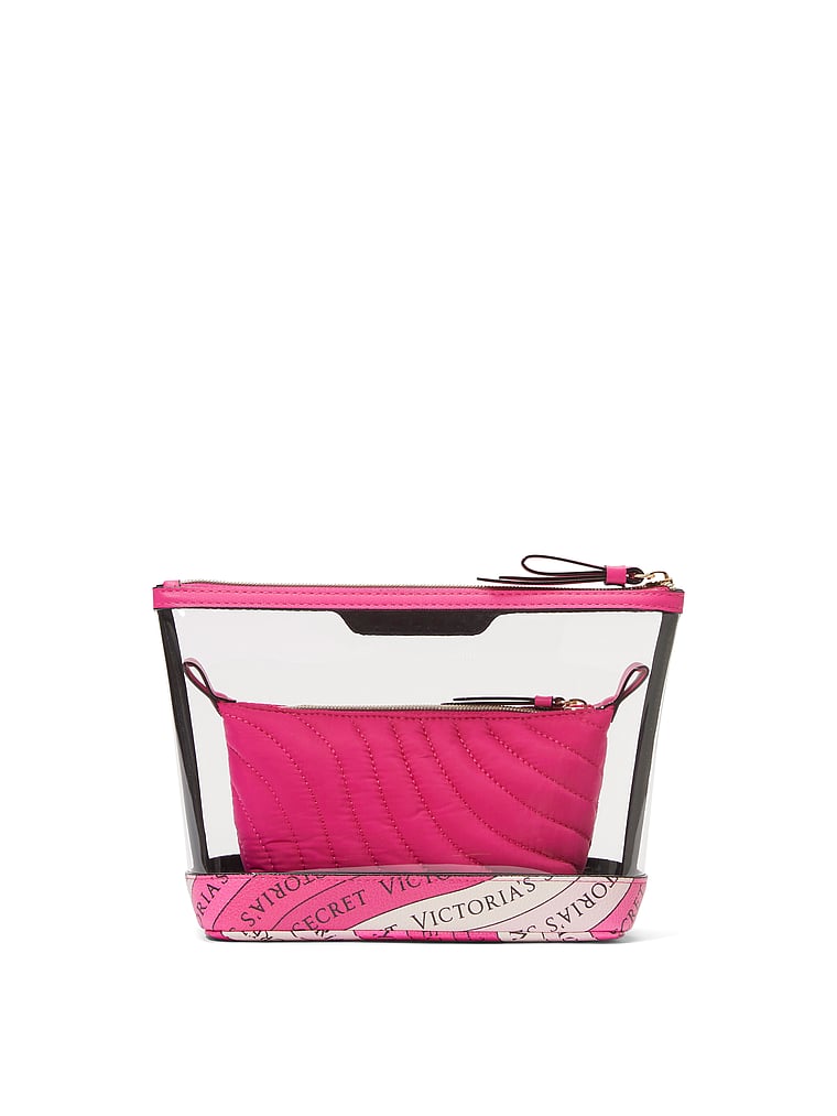 Trousse 2-in-1, Pink Swirl, large