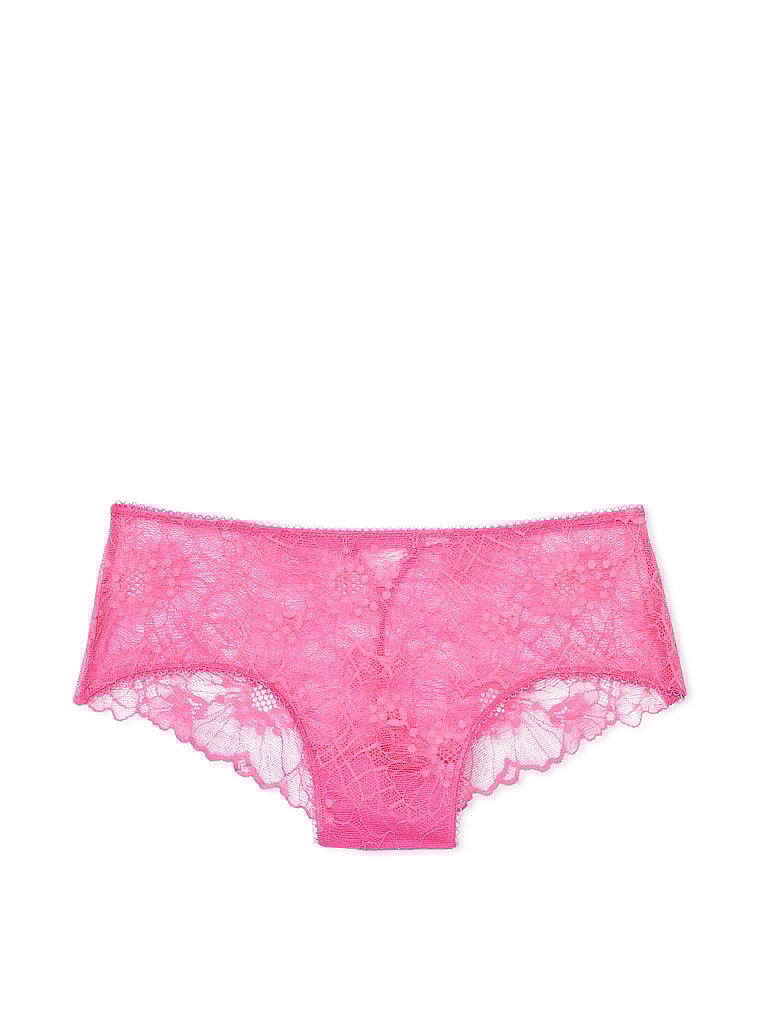 Slip Sgambato In Pizzo, Hollywood Pink, large