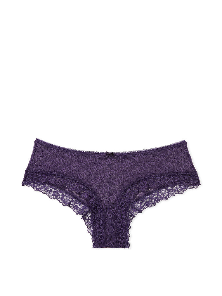 Slip Sgambato In Pizzo, Valiant Purple, large