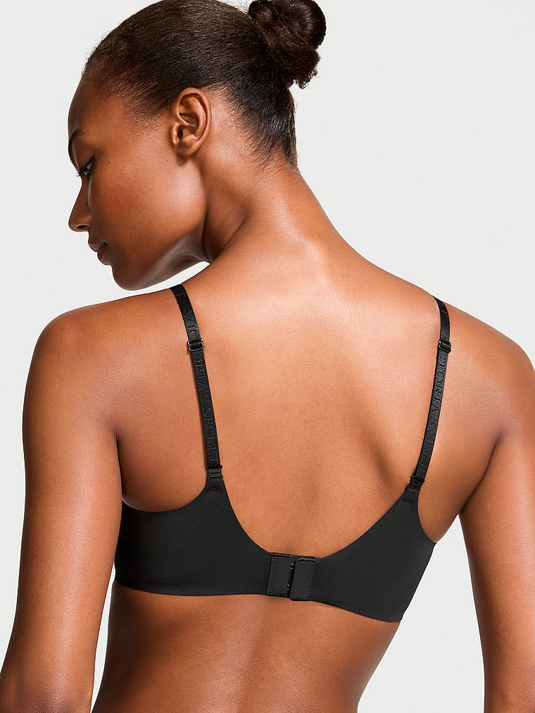 Reggiseno Comfort Leggermente Imbottito E Senza Ferretto, Black, large