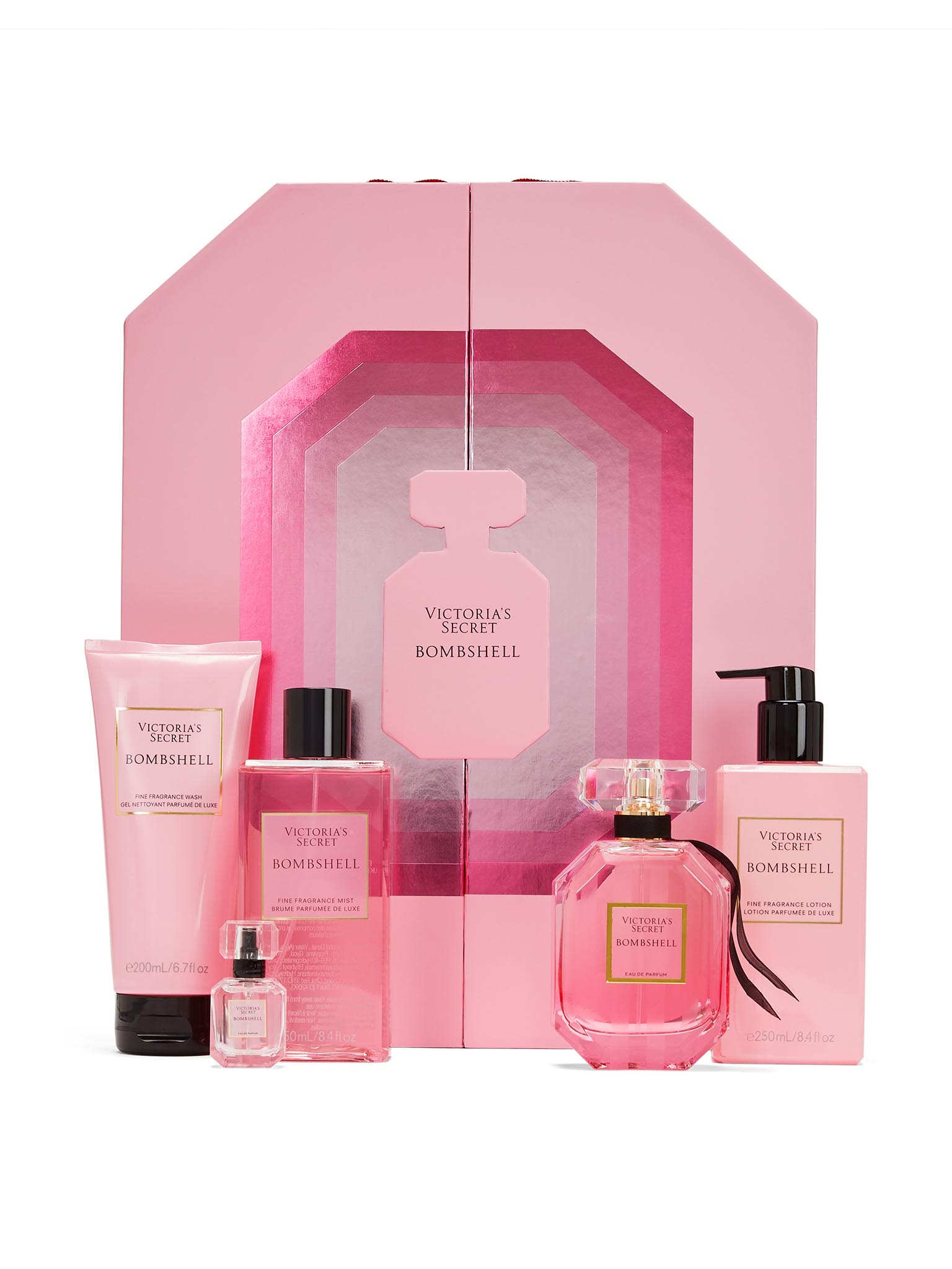 Victoria's Secret Bombshell Gift Set Pc Gift Set Mini Perfume And