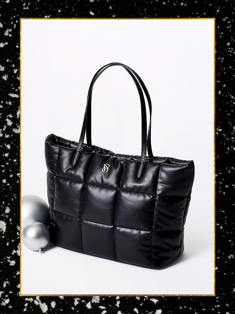Borsa A Spalla Con Impunture, Black, large