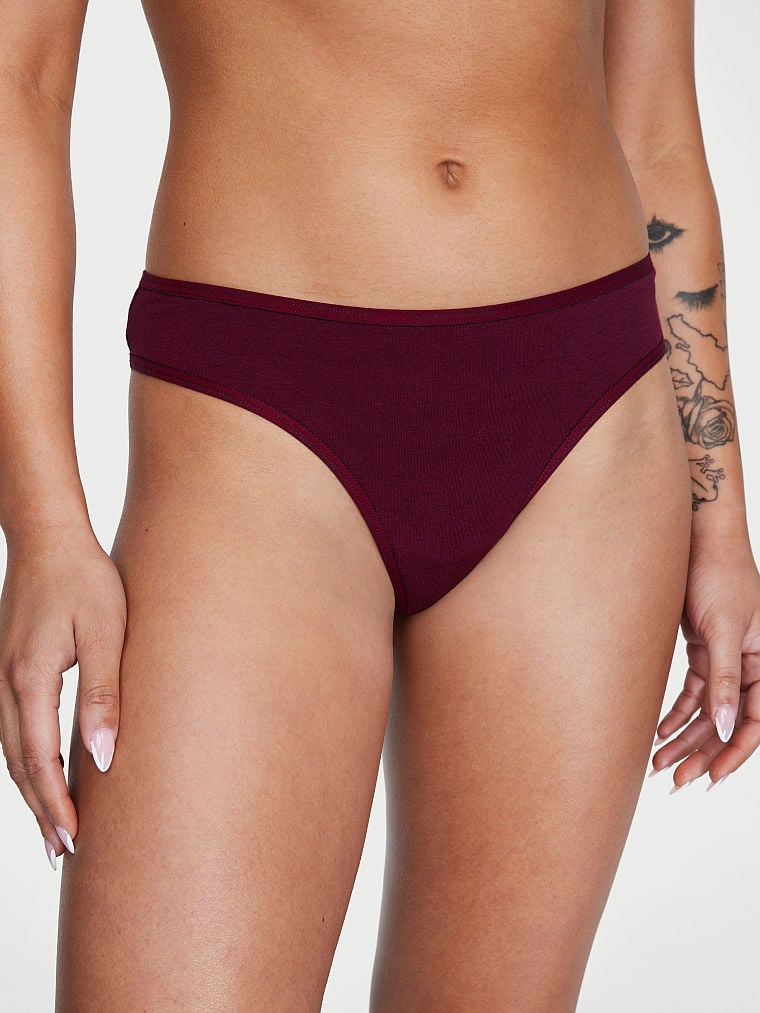 Tanga In Cotone Con Logo Mini, Kir, large