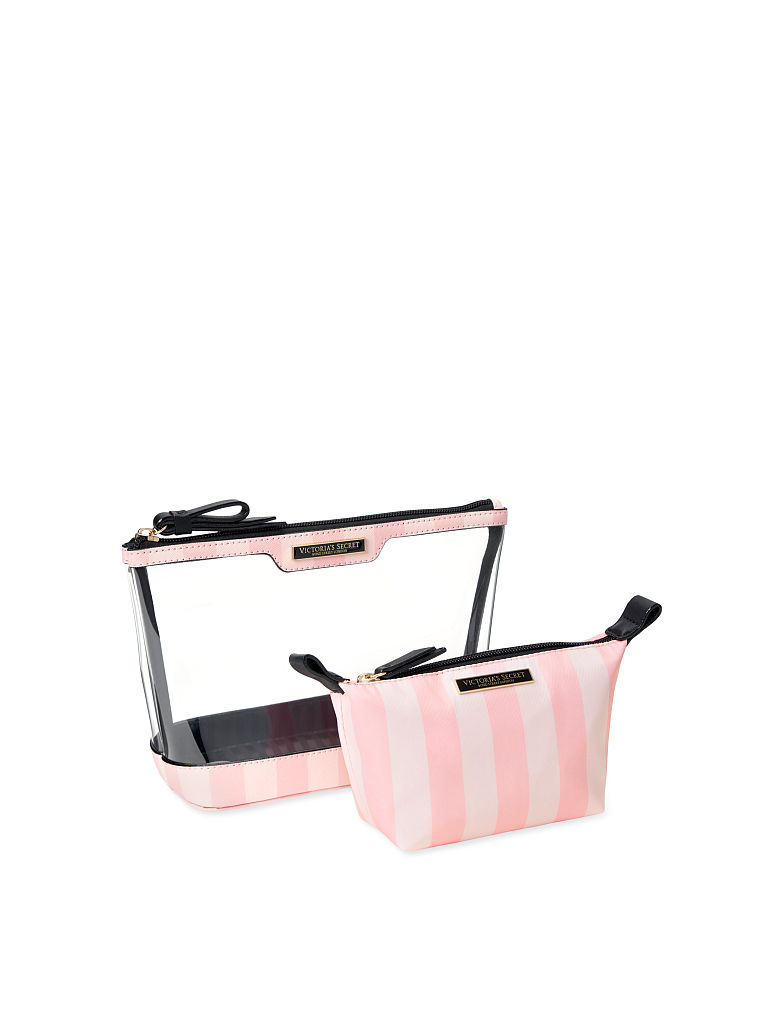 Coppia Di Trousse Am/pm, Signature Stripe, large