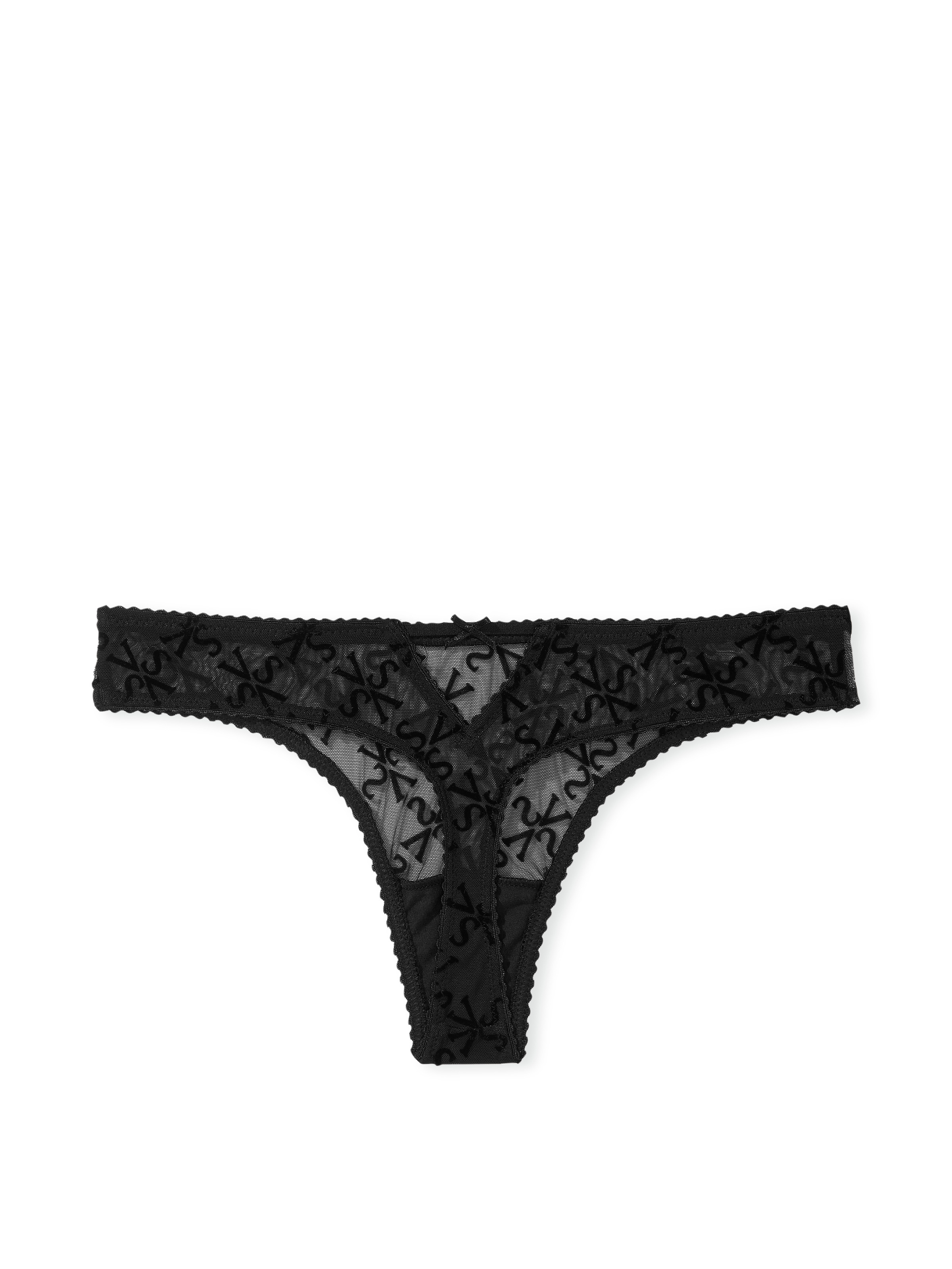 Tanga In Mesh Con Logo, Description, large