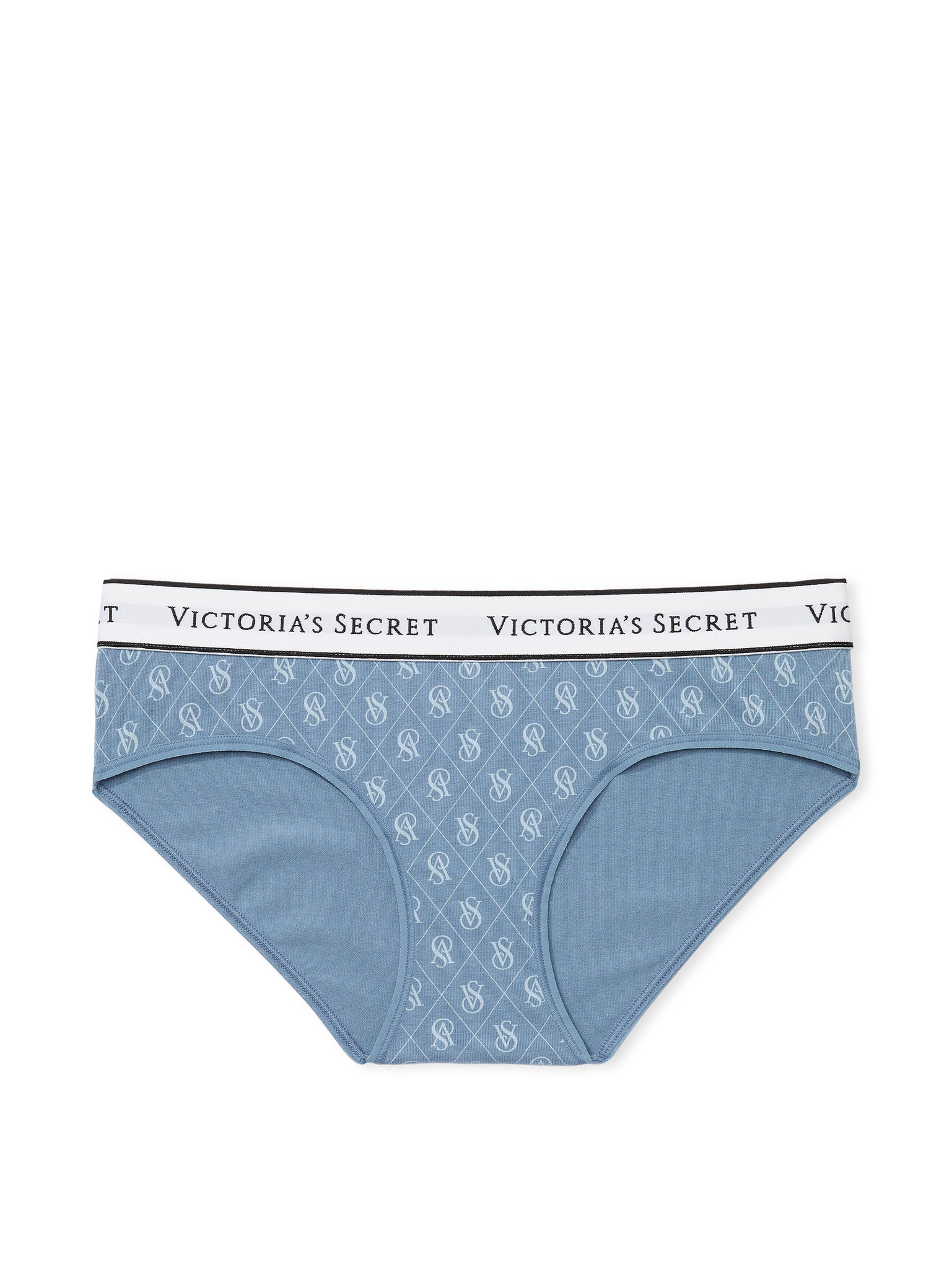 Slip Coprente In Cotone Con Logo, Logo Faded Denim, large