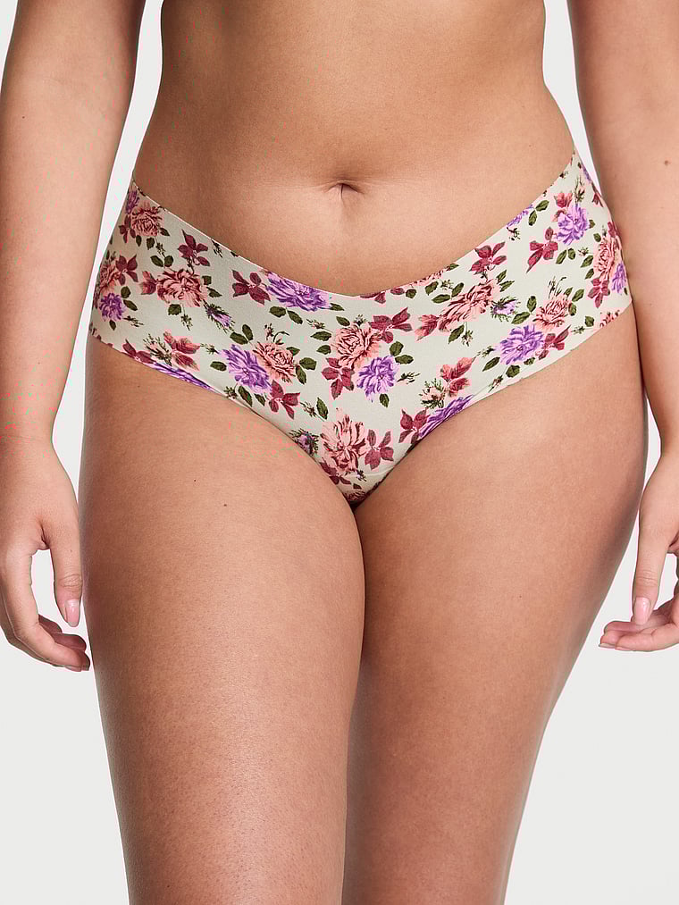 No-show Cheeky Panty, Fall Roses, large